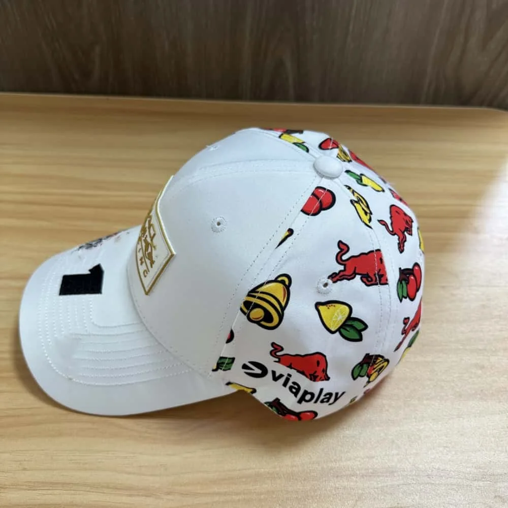 

Новая спортивная шляпа White Red Bull Red Bull Team Mexico GP Hat Max Verstappen Zandvoort GP Hat Special Edition Бейсбольная кепка Red Bull