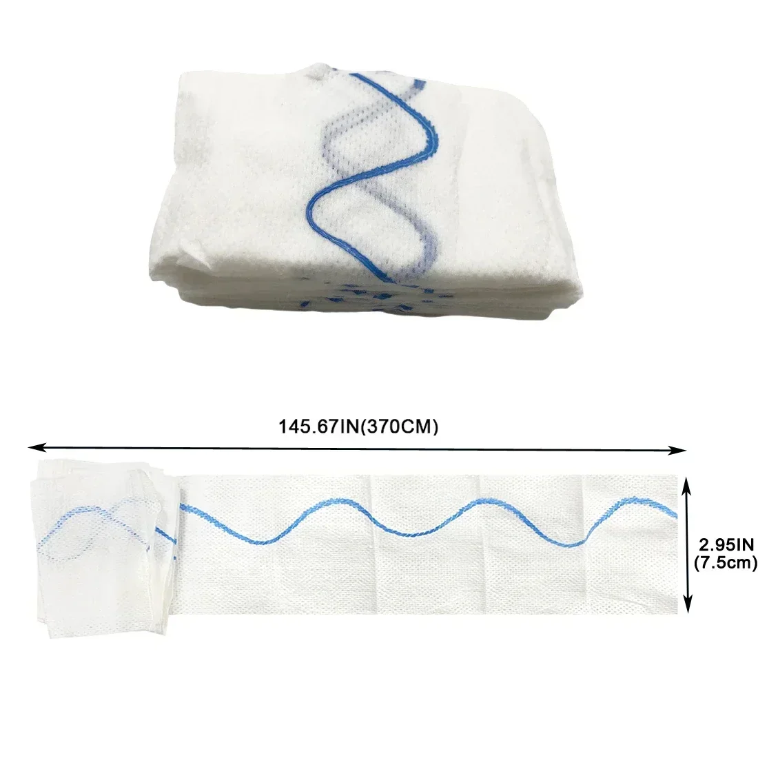 Tactical Kaolin Hemostatic Gauze Compressed Emergency Bandage Outdoor Trauma Wound Dressing First Aid Bleeding Control Gauze - view 3