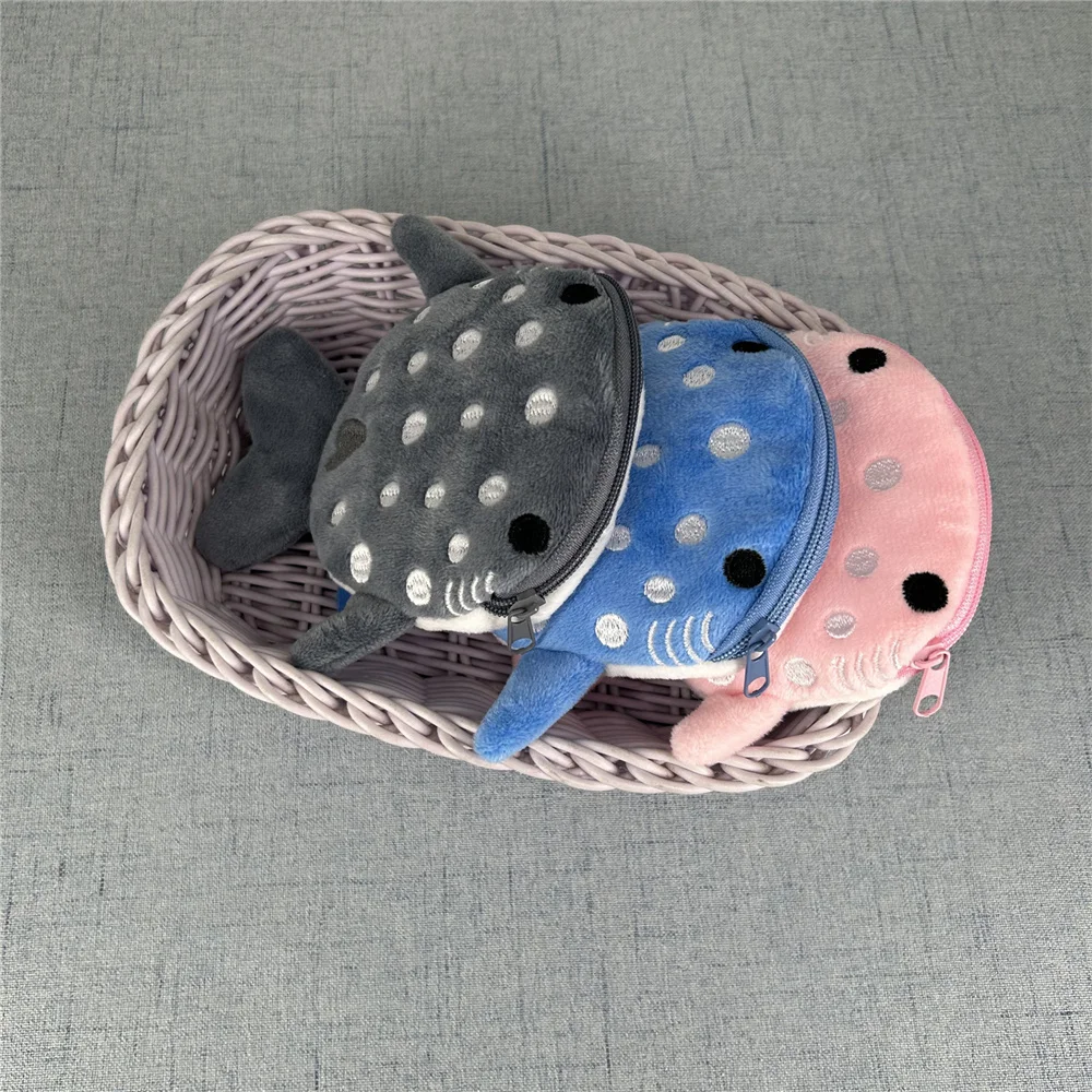 

30PCS 3Colors , 11CM Whale Coin Wallet Bag , Coin Purse Wallet Pouch