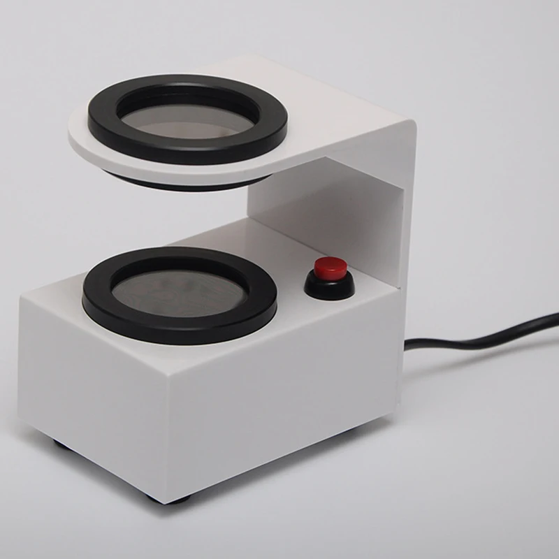 ABFKL Lens Stress Detector Tester Optical Polariscope Lens Stress Tester Detector Measure EU Plug