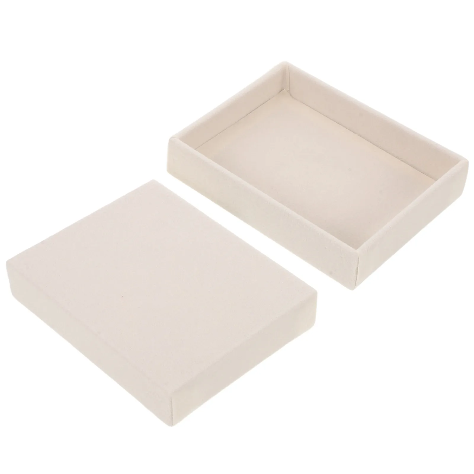 

Jewelry Organizer Tray Stackable Display Storage Case Mini Ring Earring Bracelet Tray for Vanity Drawers 4.83 X 3.73 X 0.98 in
