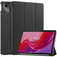 Leather Case Cover For Lenovo Tab M11 TB330FU Xiaoxin Pad 2024 11 Inch TB331FC Ultra Slim PU + Stylus Pen