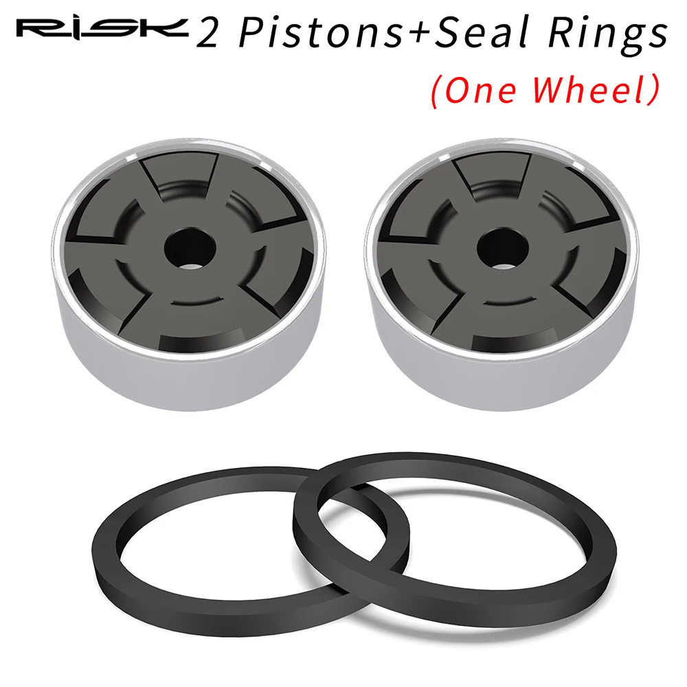 RISK велосипедный гидравлический тормозной суппорт, поршень, титановая часть, MTB, тормозной поршень для шоссейного велосипеда для SHIMANO XT/XTR/SLX M8000 R7070/8070