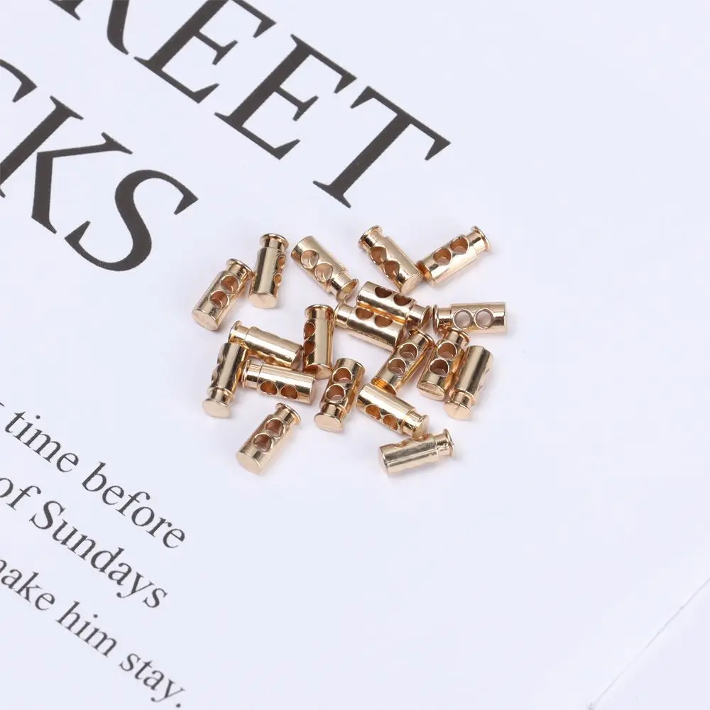 20pcs 7mm Handmade Metal Dolls Clothes Sewing DIY Making Buckles Ultra-small Buttons Mini Horn Button