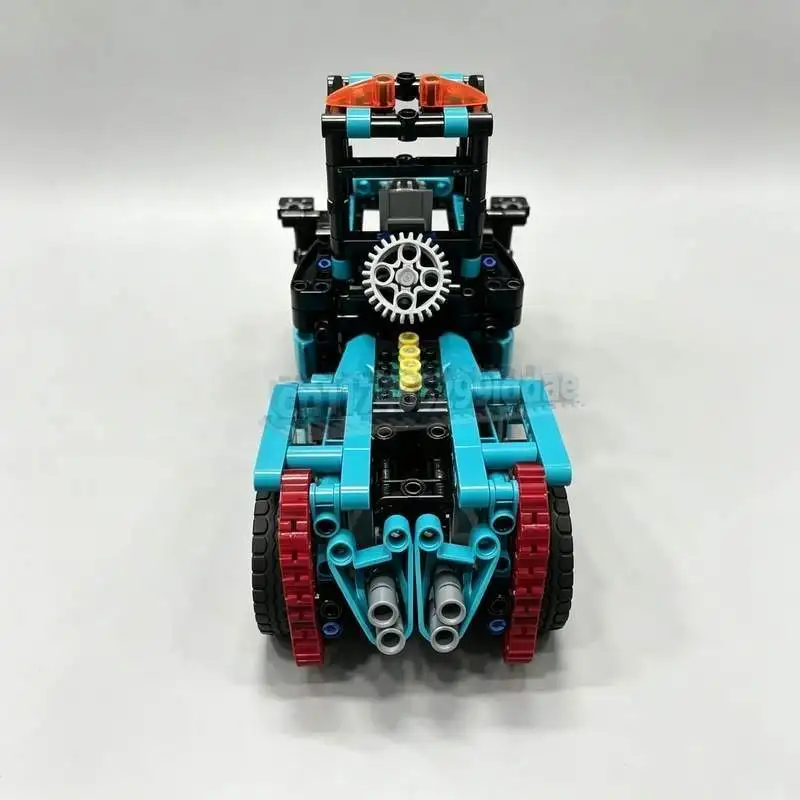 543PCS Wheel Loader Grabber MOC Building Blocks Engineering Vehicle Model Creative Assembly Educational Technology Puzzle Gift