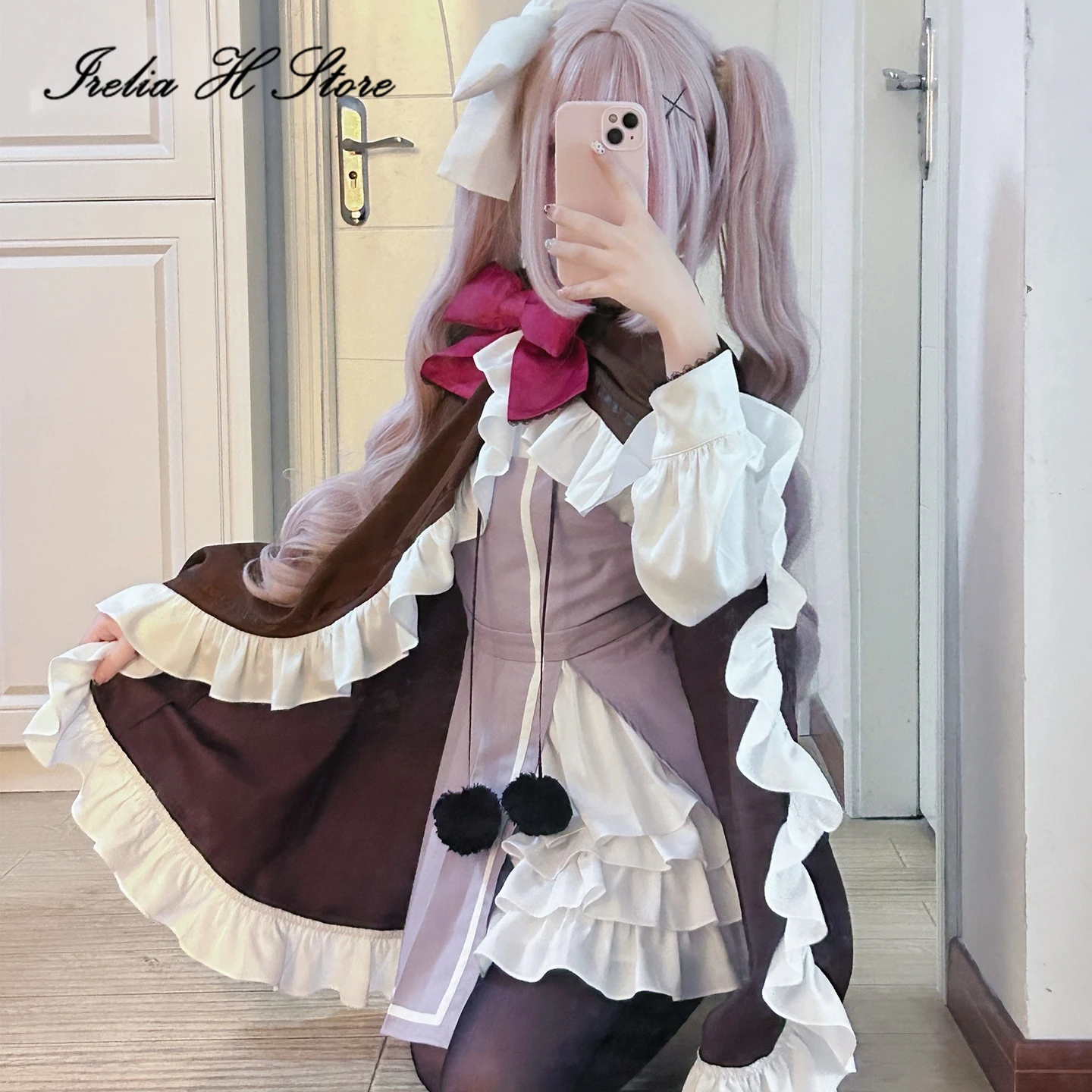 

Irelia H Arknight Vigil Cosplay Costume Game Vigil Combat Uniform Suit Halloween Costumes Male