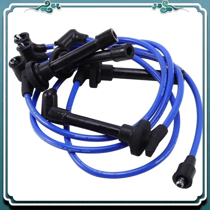 

ABTU-32700-PTO-000 Spark Plug Wire Set, High Performance Ignition Wire For HONDA CIVIC Del SOL 1992-2002 Blue