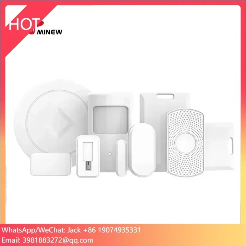 2026 Smart Home Office Security Burglar Alarm System IoT Device Includes Beacon & Pir Sensor & Bluetooth Gateway & Asset Tag
