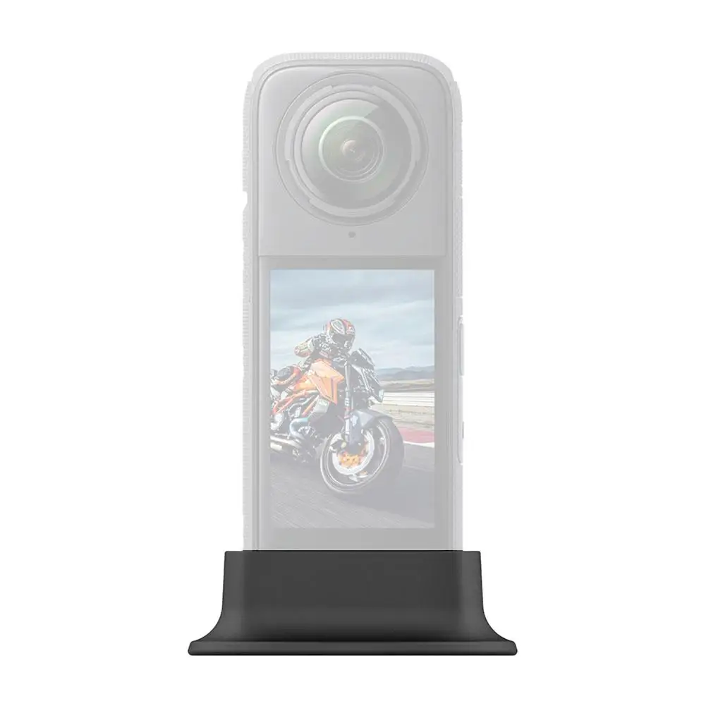 滑り止めカメラベース、シリコン固定ブラケット、拡張安定性、破損防止、カメラアクセサリー、insta360 x4、g1e7