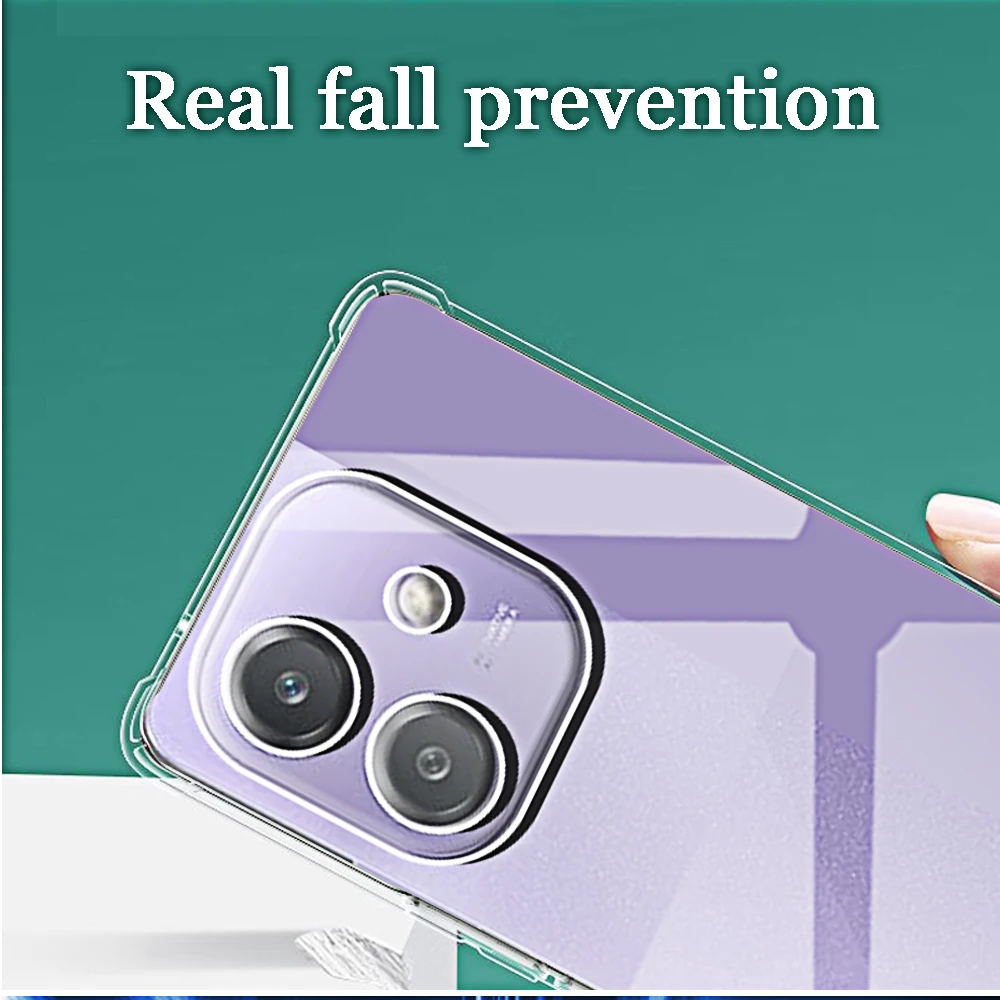 Shockproof Phone Case for Oppo A40 A60 A80 A3 4G 5G Transparent Clera Back Covers Clera for Oppo A79 A98 A58 A78 A38 Phonecases