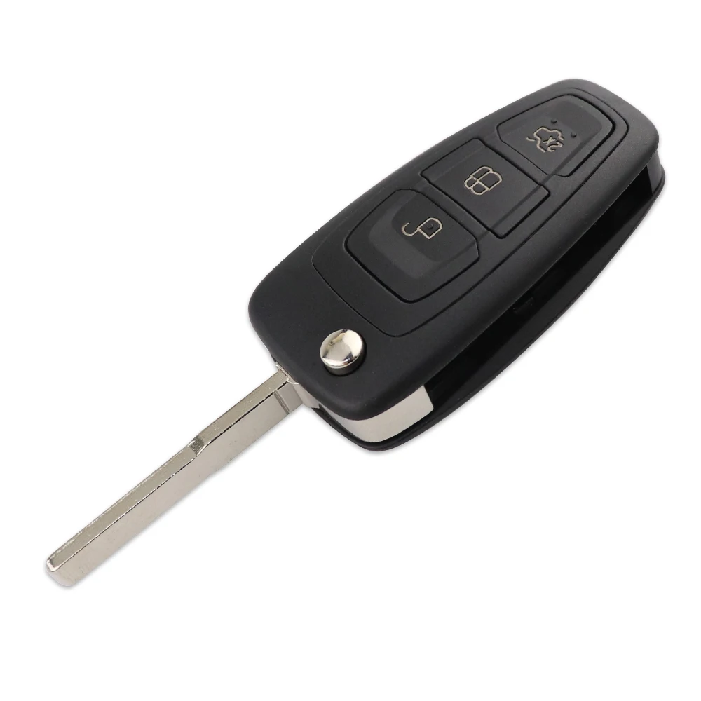 YIQIXIN 40/80 Bit Remote Car Key For Ford Mondeo C-Max S-Max Focus Fiesta 2010 2011 2012 433Mhz 3 Buttons 4D63 4D60 Chip Fob