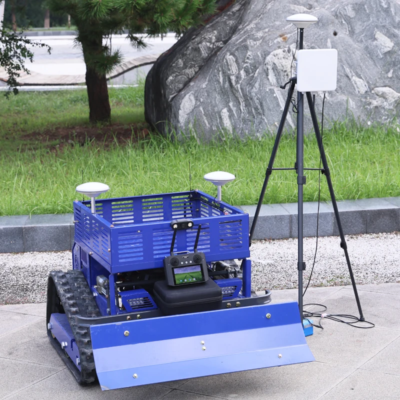 Customized China High Quality Diesel Smart Remote Control Lawn Mower Robot for Garden Grass Cutter Remoter Lawn Mower Machine