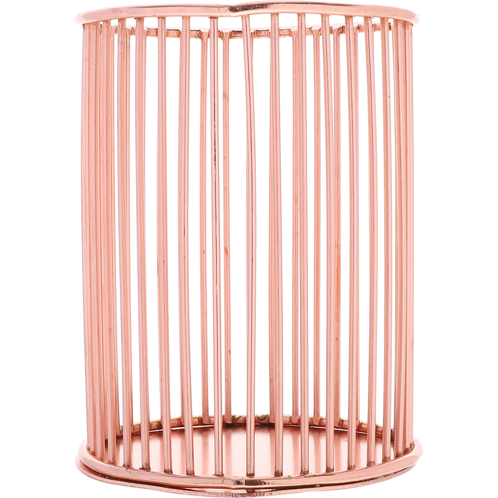 

Metal Pen Holder Hollow-Out Design Sturdy Organizer For Office School Home Use Pen Cups For Desk Desk Organizers Storage