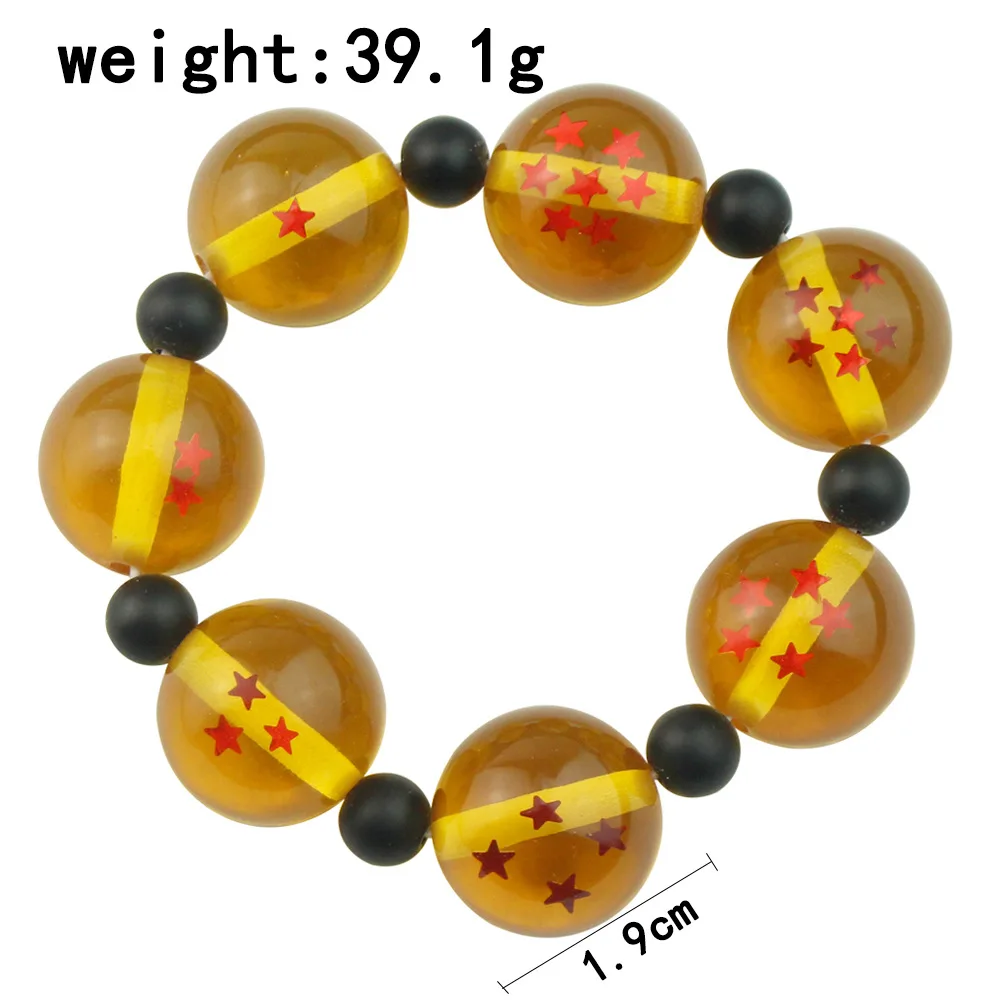 Japanese Anime Dragon Series 1-7 Stars Balls Z Stars Bracelet Figures Toys party Gifts Cosplay Props Jewelry