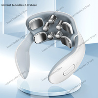 Smart Neck Massage Instrument Portable Shoulder Neck Massage Cervical Vertebra Health Care Vibrator Heating Compress Massage