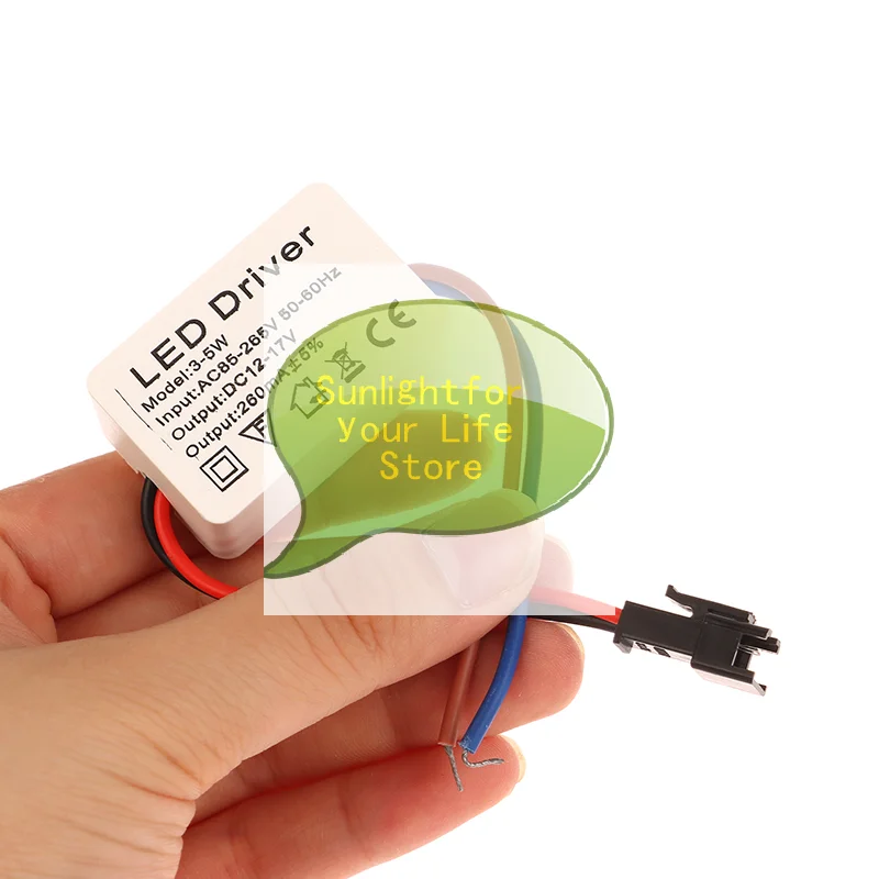 

HOT!1PC Power Adapter, LED Driver for 1-24W Lighting Strips, Constant Current Transformer