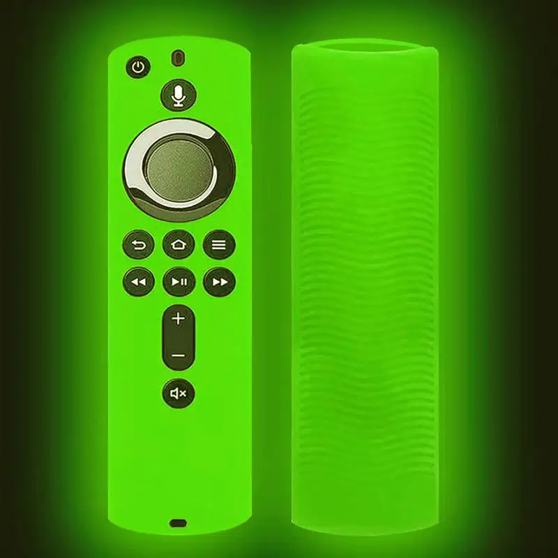 Remote Control Luminous Anti-lost Silicone Case for Fire TV Stick 4K / Fire TV (3rd Generation) / Fire TV Cube