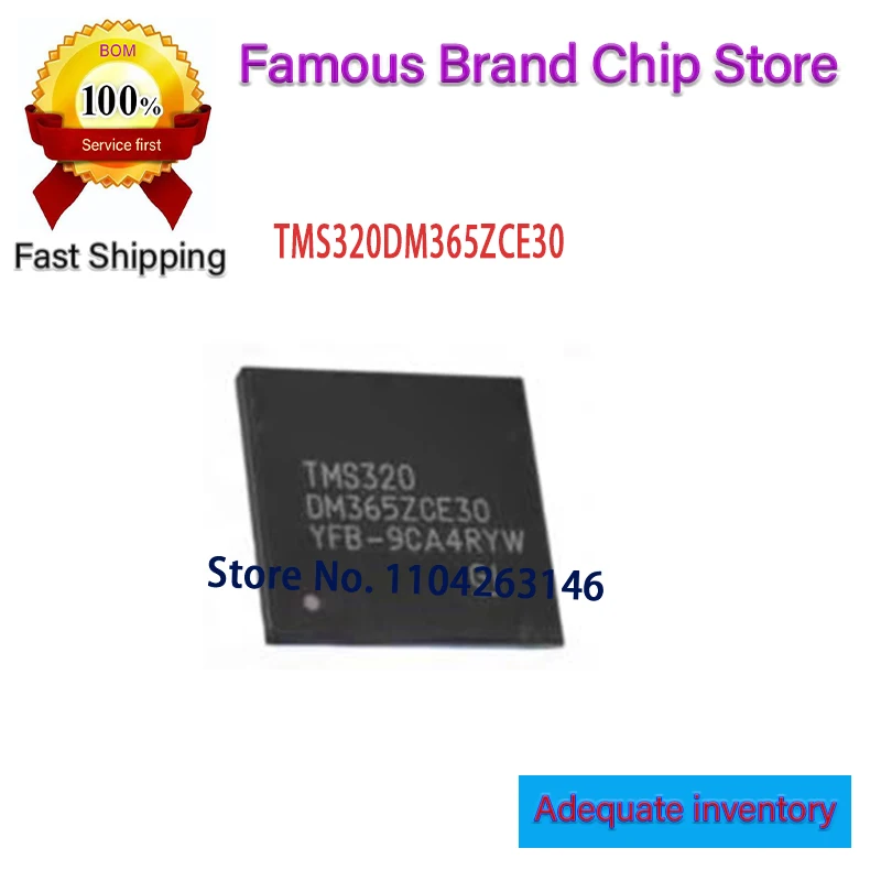 New original DM365ZCE30 TMS320DM365ZCE30 TMS320 BGA-338 in stock 1pcs/Lot