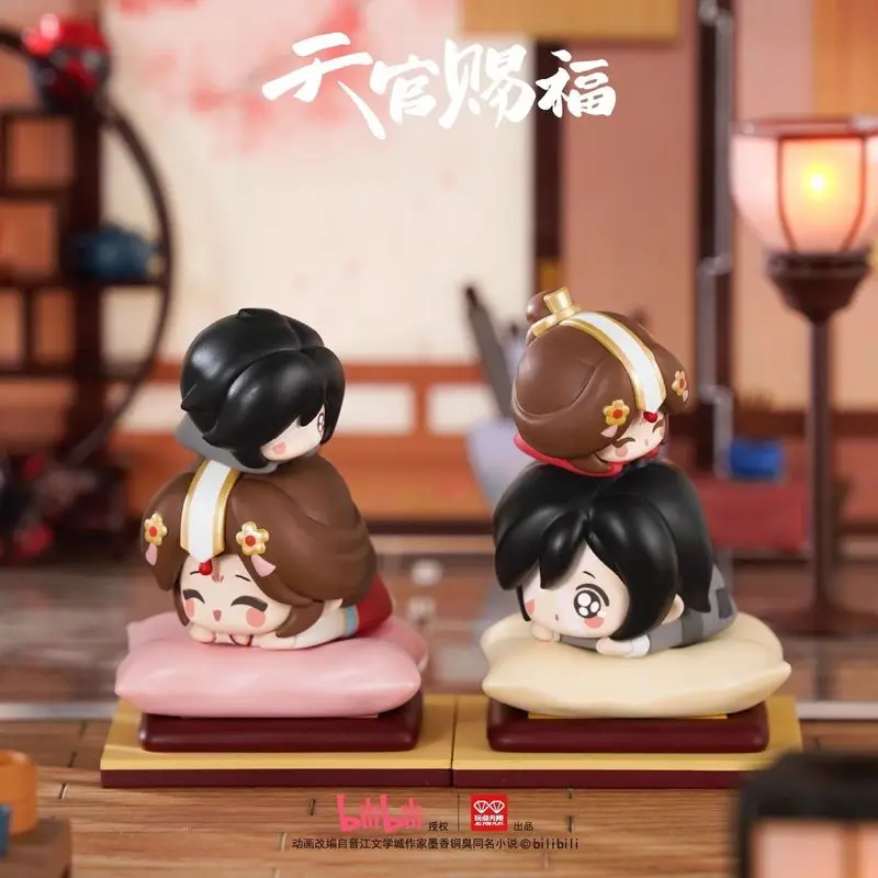 New Heaven Official'S Blessing Cartoon Series Blind Box Xie Lian Hua Cheng Yue Shen Mystery Box Anime Figure Decor Kid Gifts