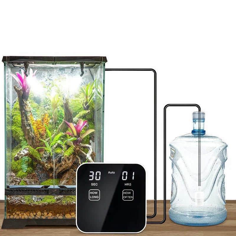 Mini Smart Greenhouse Mist Watering System – Automatic Humidifier for Terrariums, Vivariums, and Plant Care