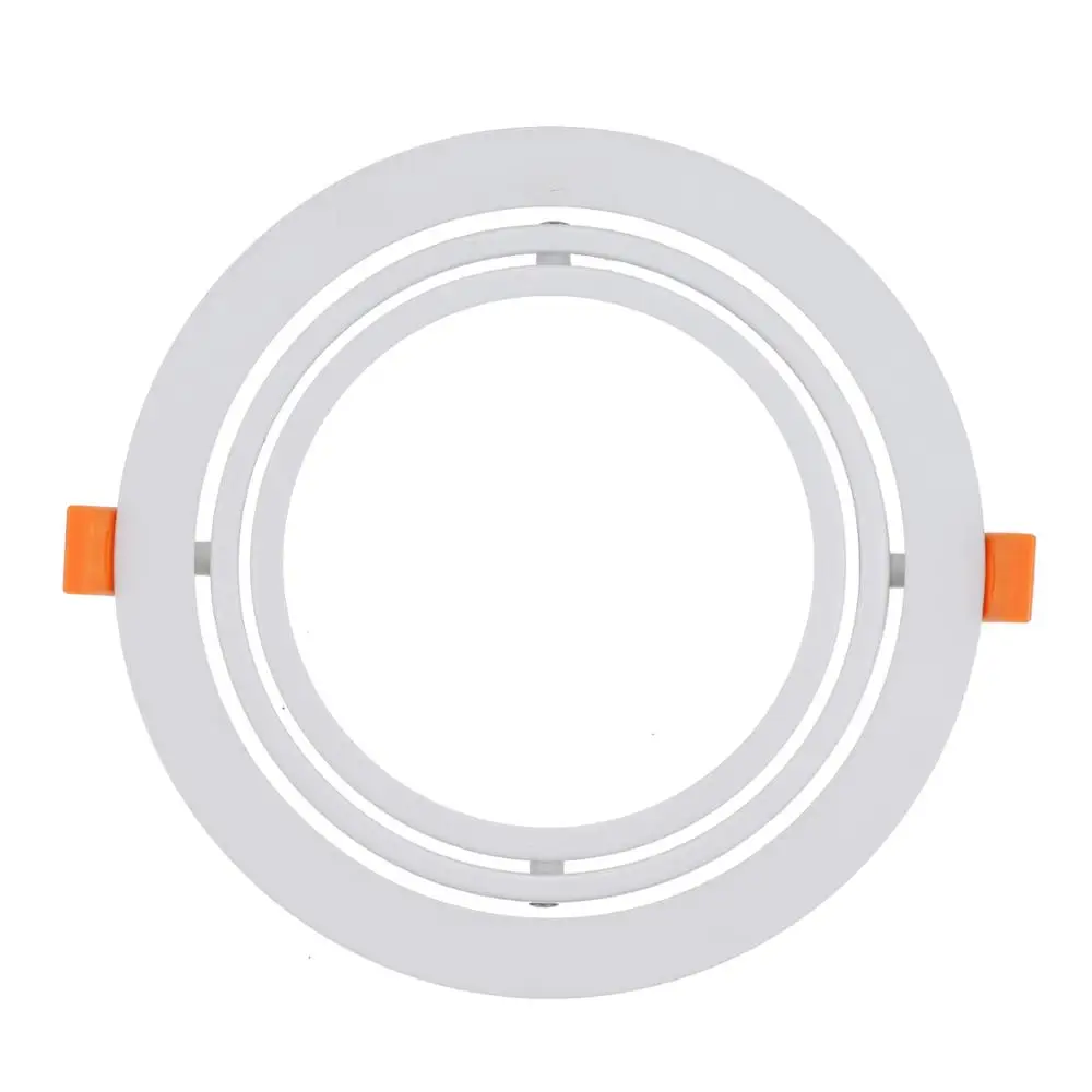 Recessed Downlight Holder  AR111 Fixture Frame  Lamps Cutout 150mm LED Socket Adjustable Ceiling Hole Lamp