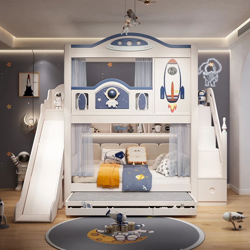 

Верх и нижние кровати Двухъярусные кровати Детские для мальчиков Высокие и низкие Двойные Верх и нижние двухъярусные кровати для маленькой квартиры