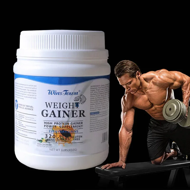 High Protein Weight Gain Energy SupplementProtein PowderPromotes Muscle RecoveryIncreases Energy IntakeDietary Supplements