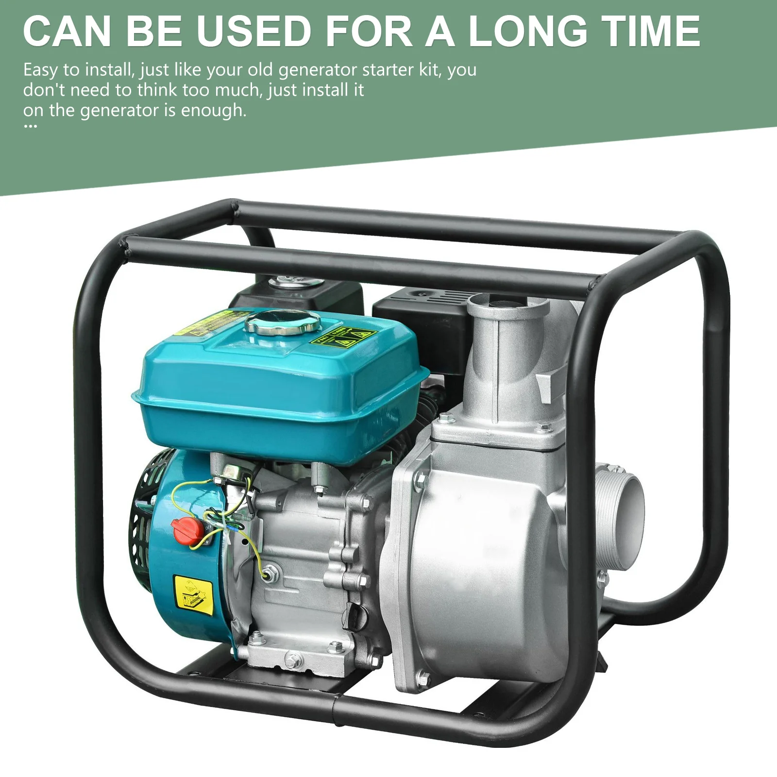 Starter Handvat Kit Duurzame Generator Trekkoord Vervanging Voor Motor Waterpomp Gazon Apparatuur Handvat Touw Kit