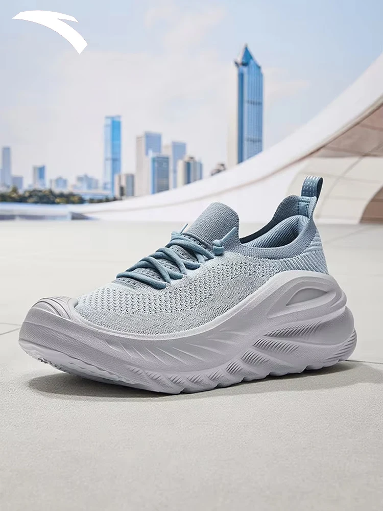 ANTA Men's Sneakers: Lightweight, Breathable, Commuting, Outdoor Leisure, and Slow Running Shoes