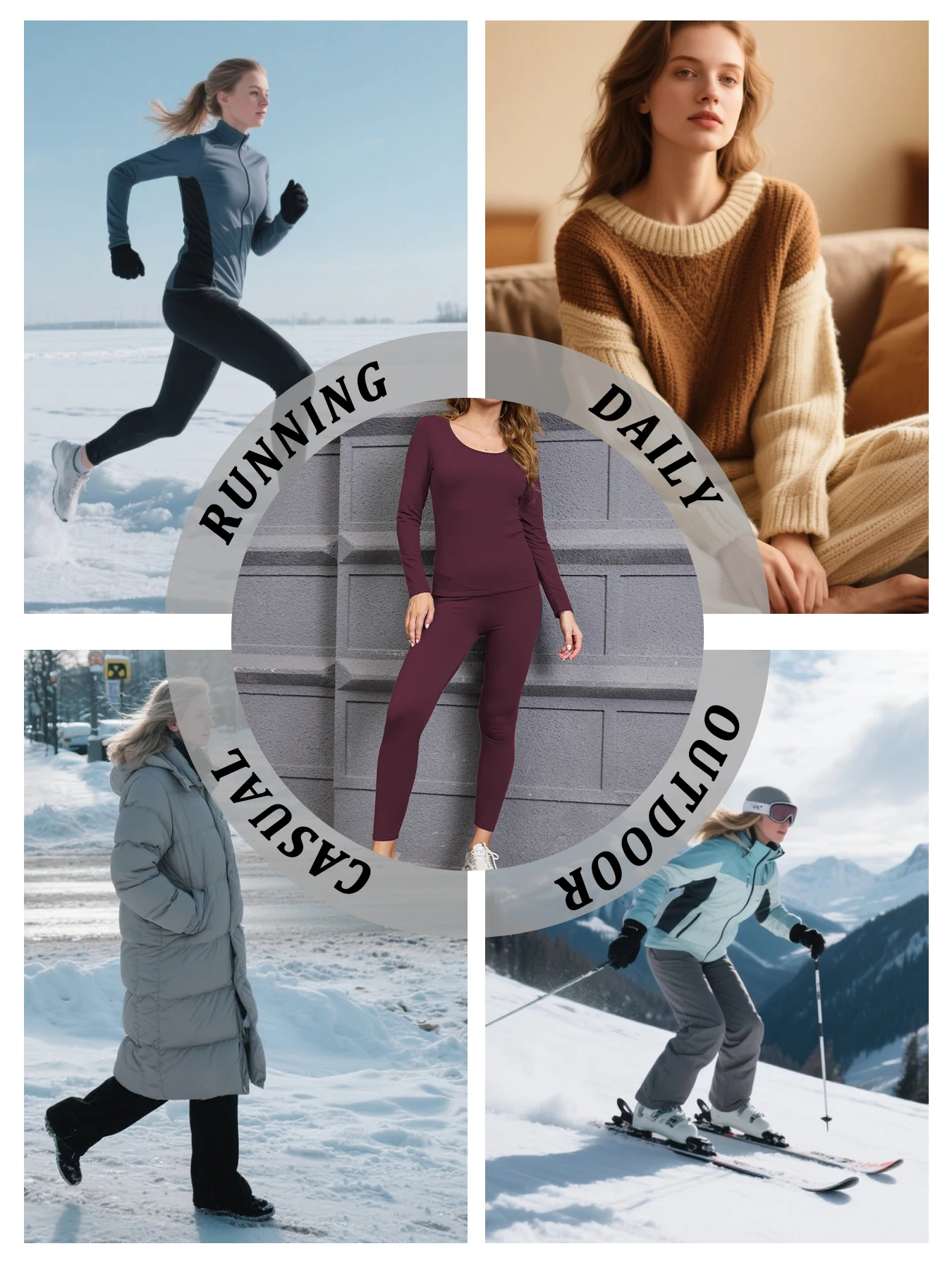 ชุดนอนผ้าฟลีซสำหรับผู้หญิง - เสื้อและกางเกงชั้นในบุขนนุ่มพิเศษ ชุดนอนฤดูหนาวสำหรับพักผ่อนที่บ้าน