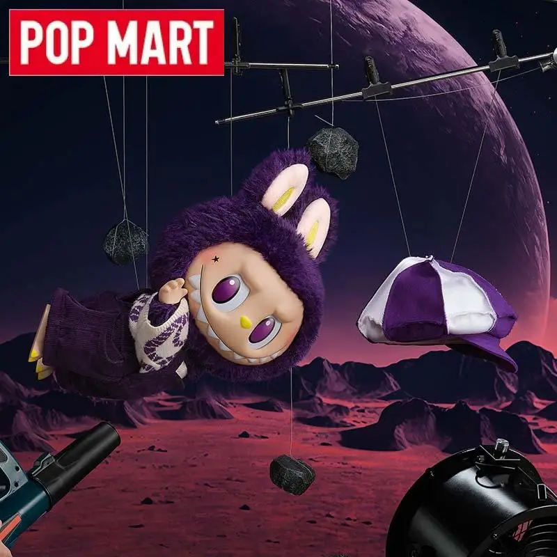 

POP MART LABUBU THE MONSTERS BE FANCY NOW Series Куклы Модель Mystery Box Слепая коробка Подлинный орнамент Фигурки Guess Toys Сумка