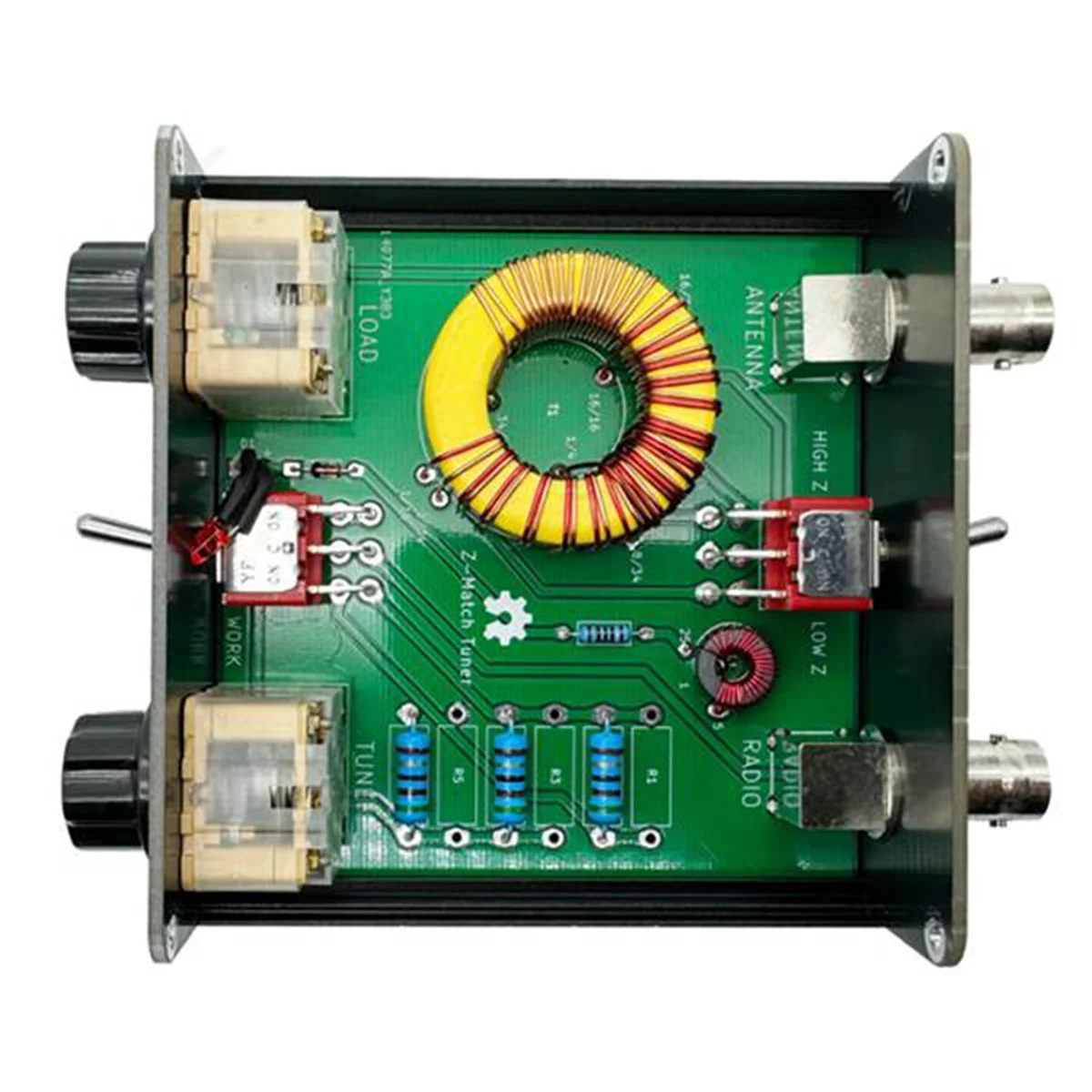 QRP Z-Match handmatige tuner Antennetuner 3-28 MHz tuner