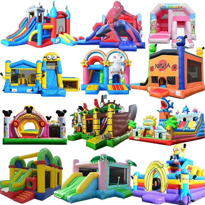 Hot Sale Girls Cheap Unicorn Inflatable Jumper Bounce House Combo Jumping Castle Bouncy Castle Inflatable Bouncer For Sale