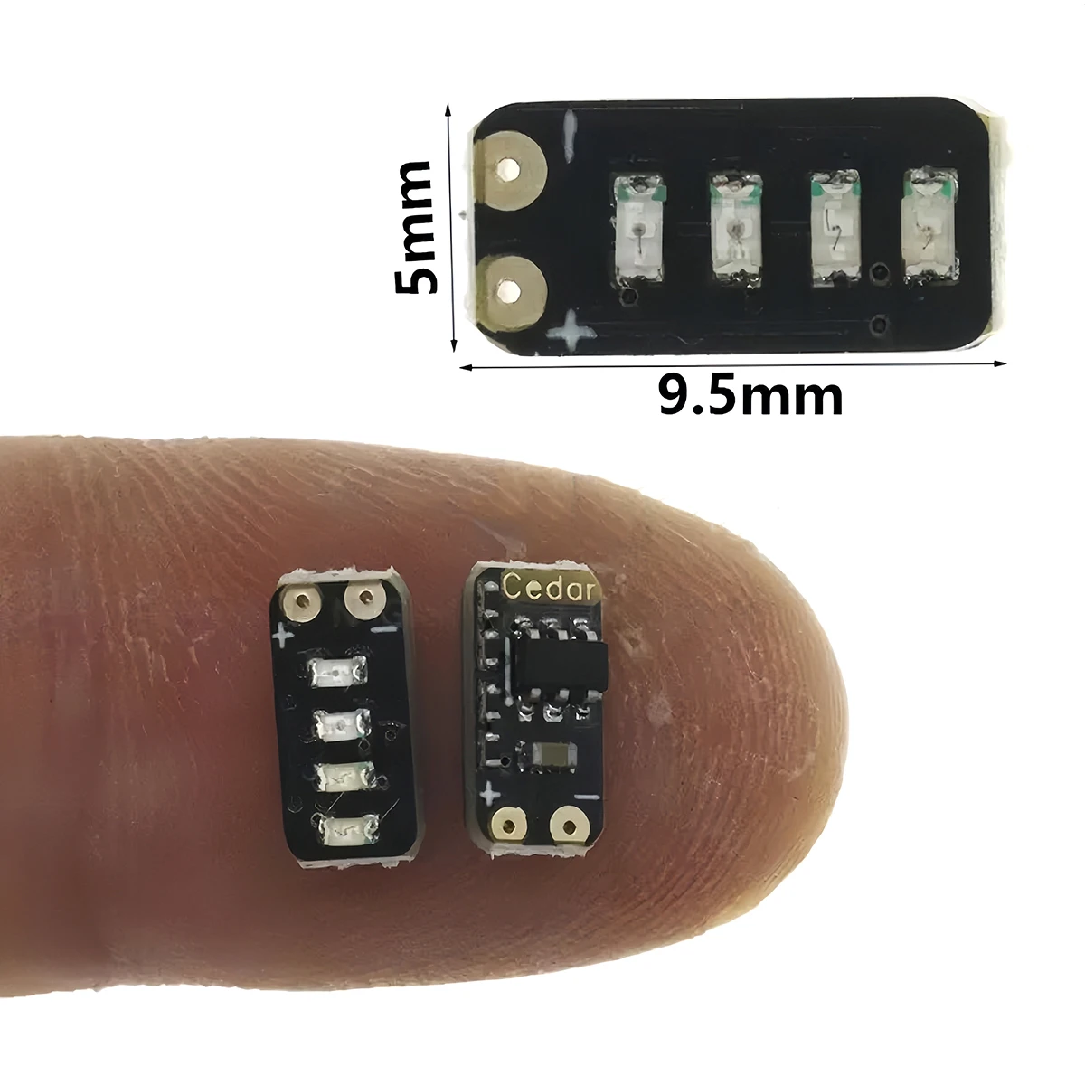 3,7-4,2V Messmodul Mini-LED-Batterie-Ladezustandsanzeige 1-Saiten-Ternär-Lithium-Batterie-Kapazitätsanzeige-Modul – Detail 2
