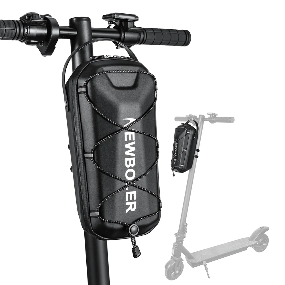 AliExpress NONE NEWBOLER 3L/5L Electric Scooter Bag Accessories Waterproof Quick Release Electric Scooter Front Bag Bike Bag Parts Rainproof