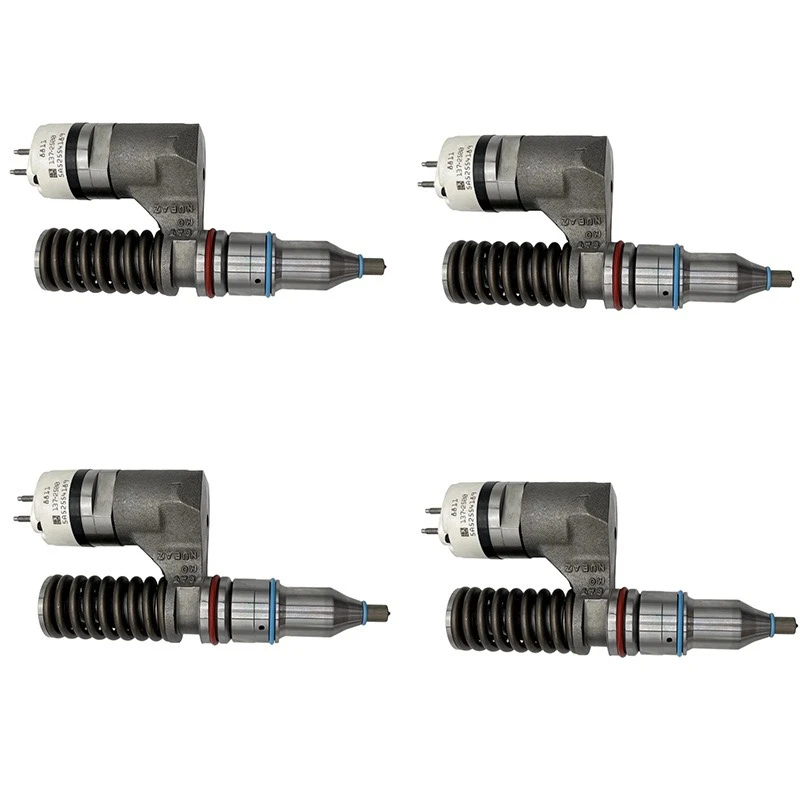 

4PCS Common Rail Fuel Injector 194-5080 10R-0960 For Caterpillar CAT C10 C12 3176 3196 Diesel Engine
