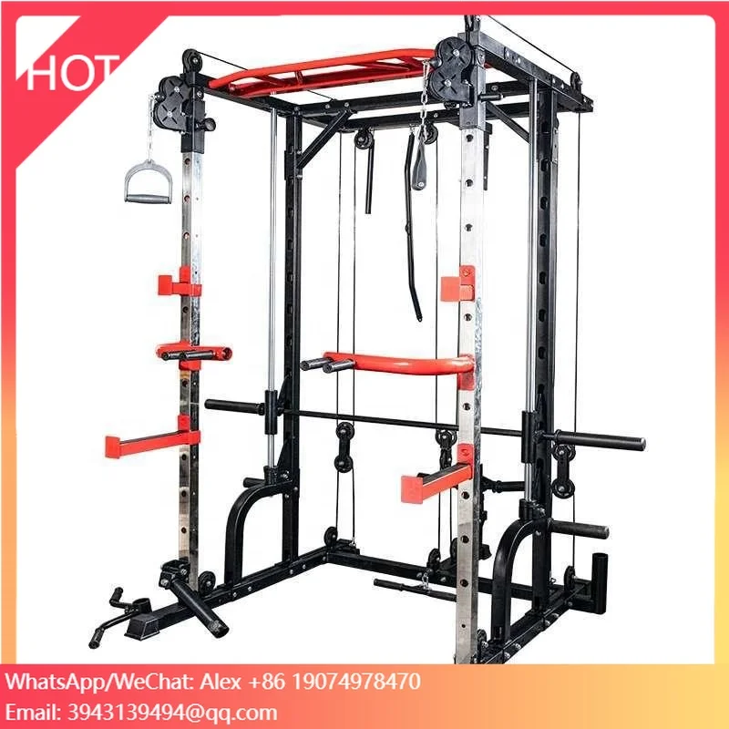 

Smith Machine Squat Frame Gantry Type Gymnastics Comprehensive Trainer Fitness Equipment Bench