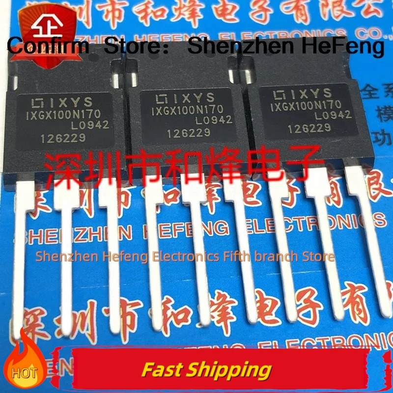 

10PCS/LOT IXGX100N170 TO-247-3 1700V 100A Transistors Quality Can Be Purchased