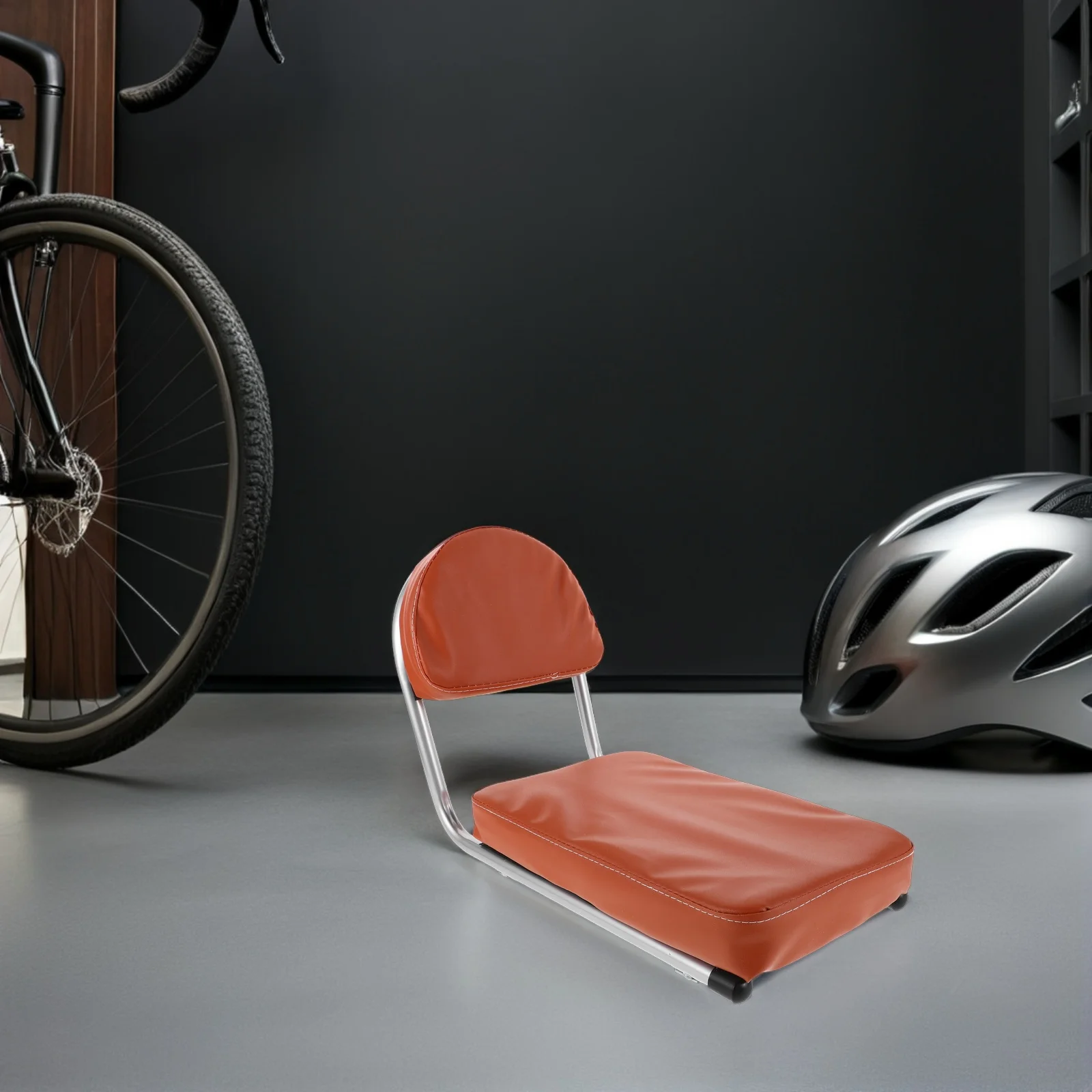 

Bike Rear Seat Cushion Ultra Soft Material Padded Backrest Universal Fit Durable Waterproof Fabric Enhanced Load Capacity