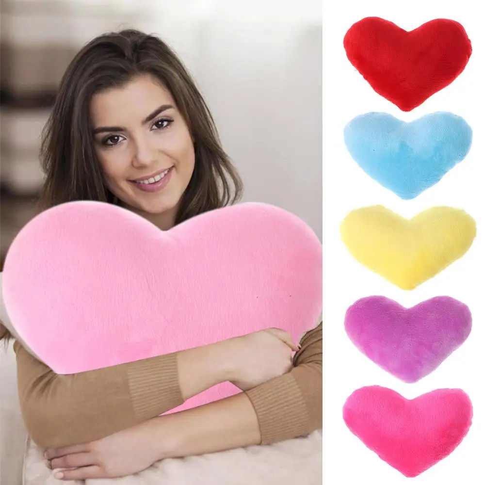 Herz Plüschtiere weiches Kissen kawaii Spielzeug schönes Geschenk für Geburtstag nach Hause dekorative Valentinstag dekorative weiche gefüllte Kissen