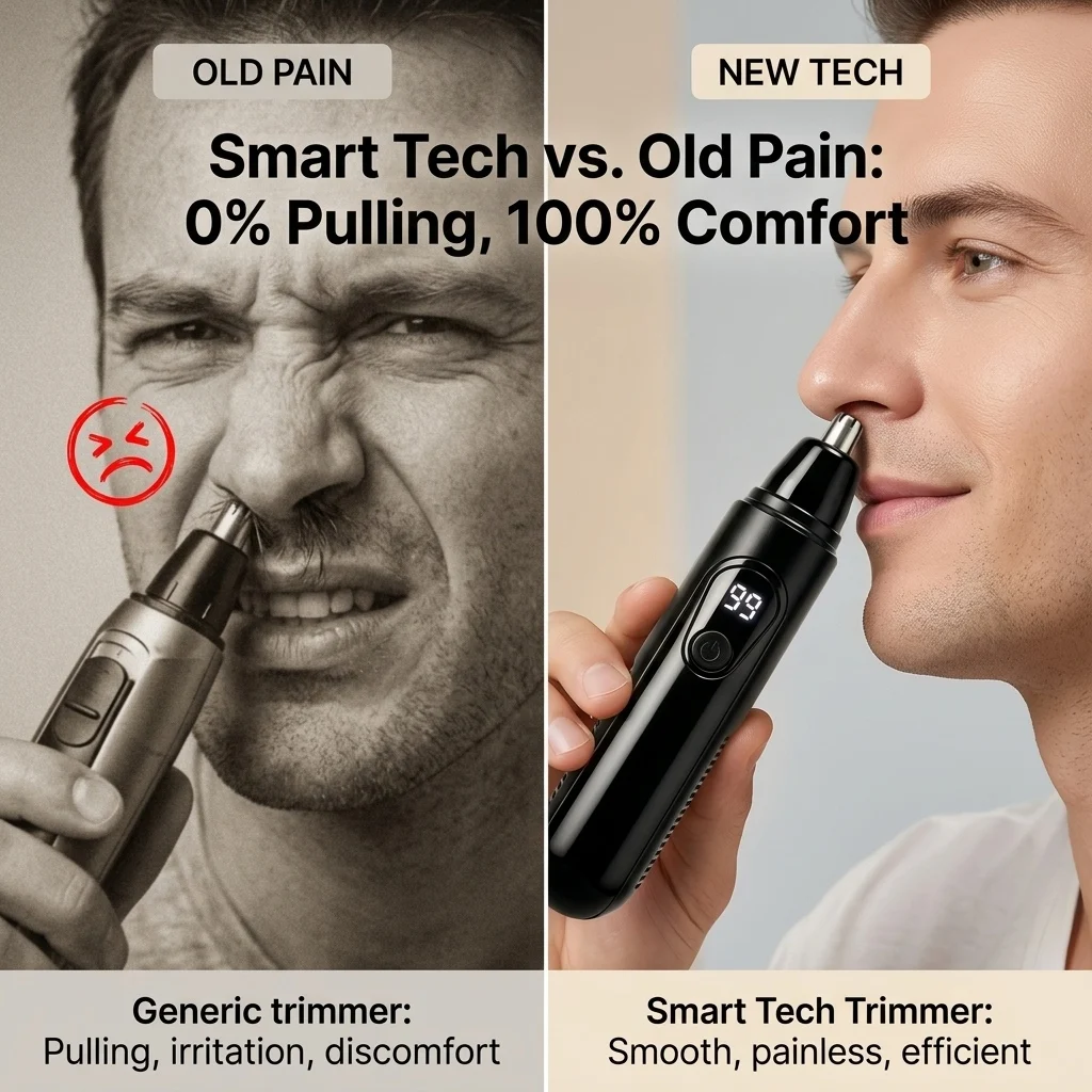 2026 New Electric Nose Hair Trimmer Shaver Clipper for Men Women Ear Neck Grooming Remover Kit Multifunctional Personal Care