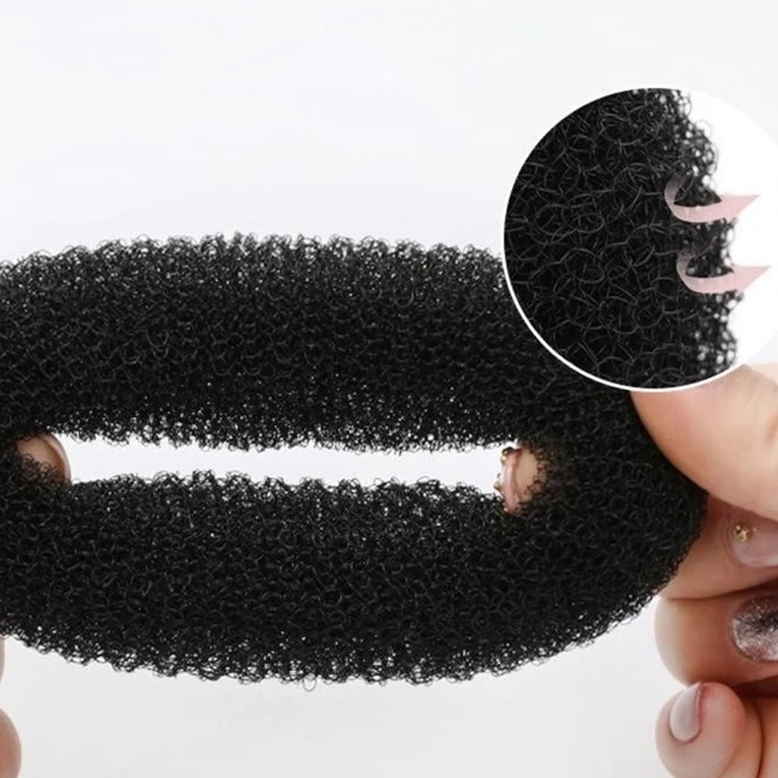 3 قطعة صانع كعكة الشعر مطاطا مقاومة للاهتراء تصفيفة الشعر أداة لحفلات الزفاف حفلة موسيقية مواعيد المحمولة قابلة لإعادة الاستخدام كعكة الشعر المشكل الإناث #6