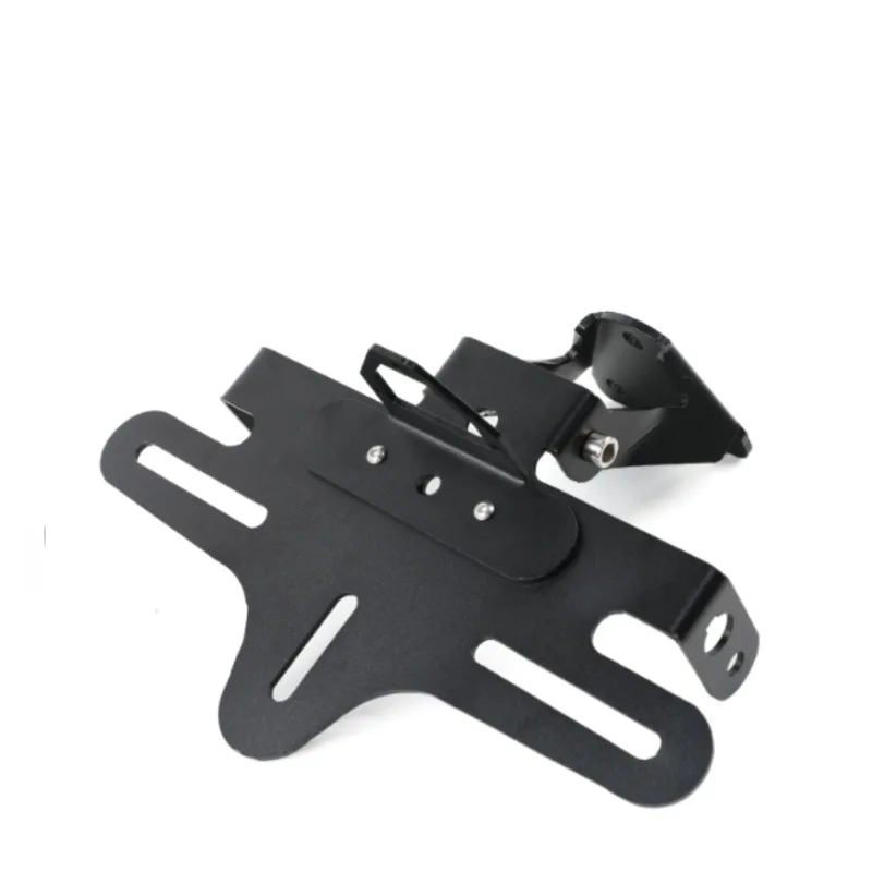Motorcycle Short Tail License Plate Bracket with Foldable Fender for 703RR