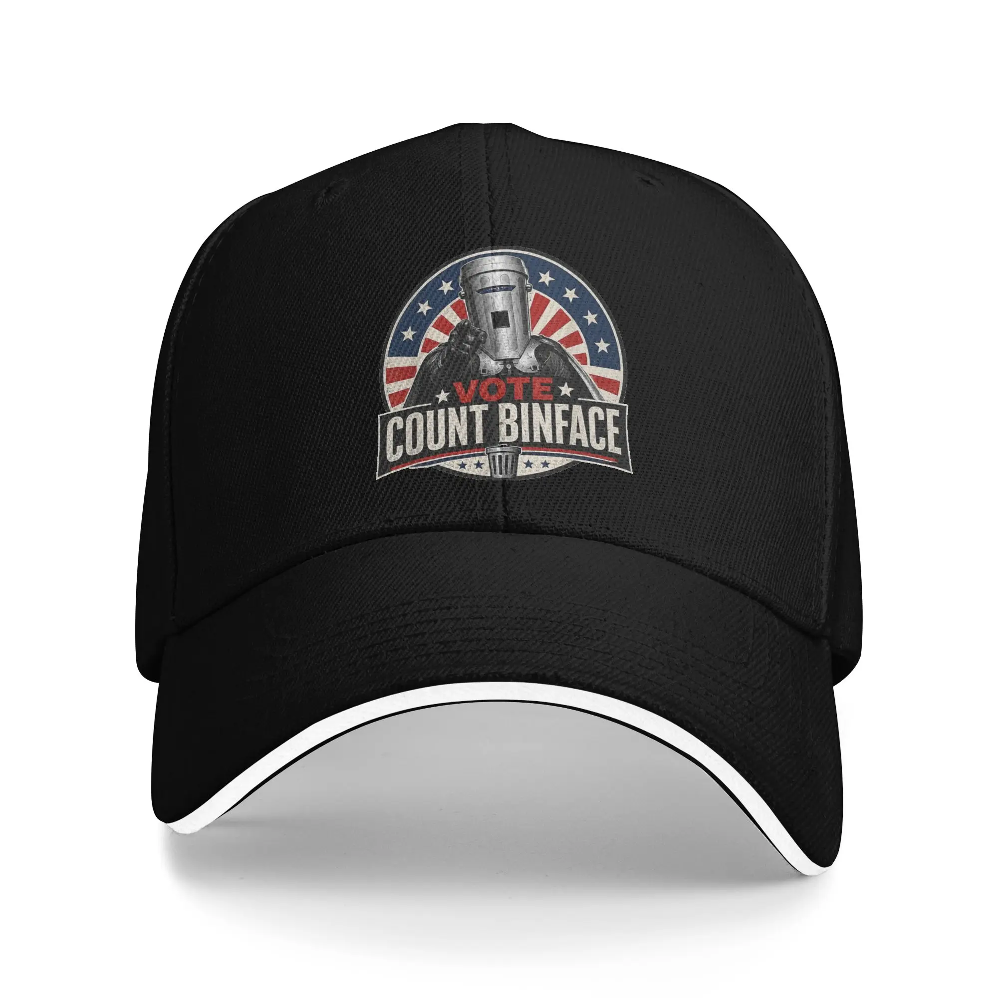 Vote Count Binface For Prime Minister  Merch Men Women Baseball Caps  Dad Hat Casual Daily Headwear Adjustable Fit Snapback Hat