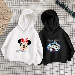 Fall Girls Fashion Disney Cartoon Hoodie Spring Kids Casual Minnie Mickey Mouse Costume Little Girls Boys Toddler Princess Coat