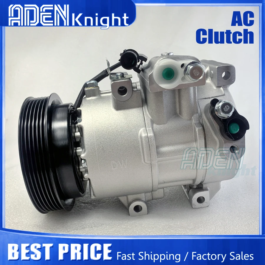 NEW AC Compressor For Kia CERATO Spectra I LD G4ED 1.6 97701-2F800 97701-2F800AS 977012F800 977012F800AS