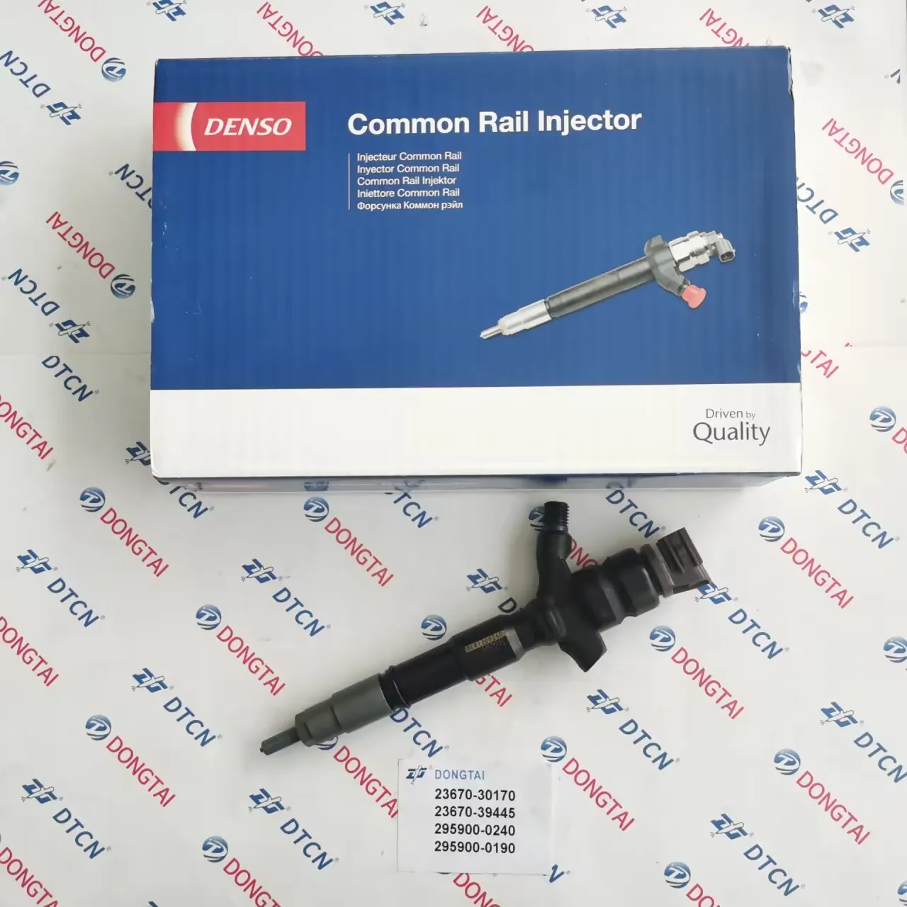 Common Rail Injector 295900-0240,295900-0190 23670-30170,23670-39445 For Toyota 1KD Euro 5 Engine