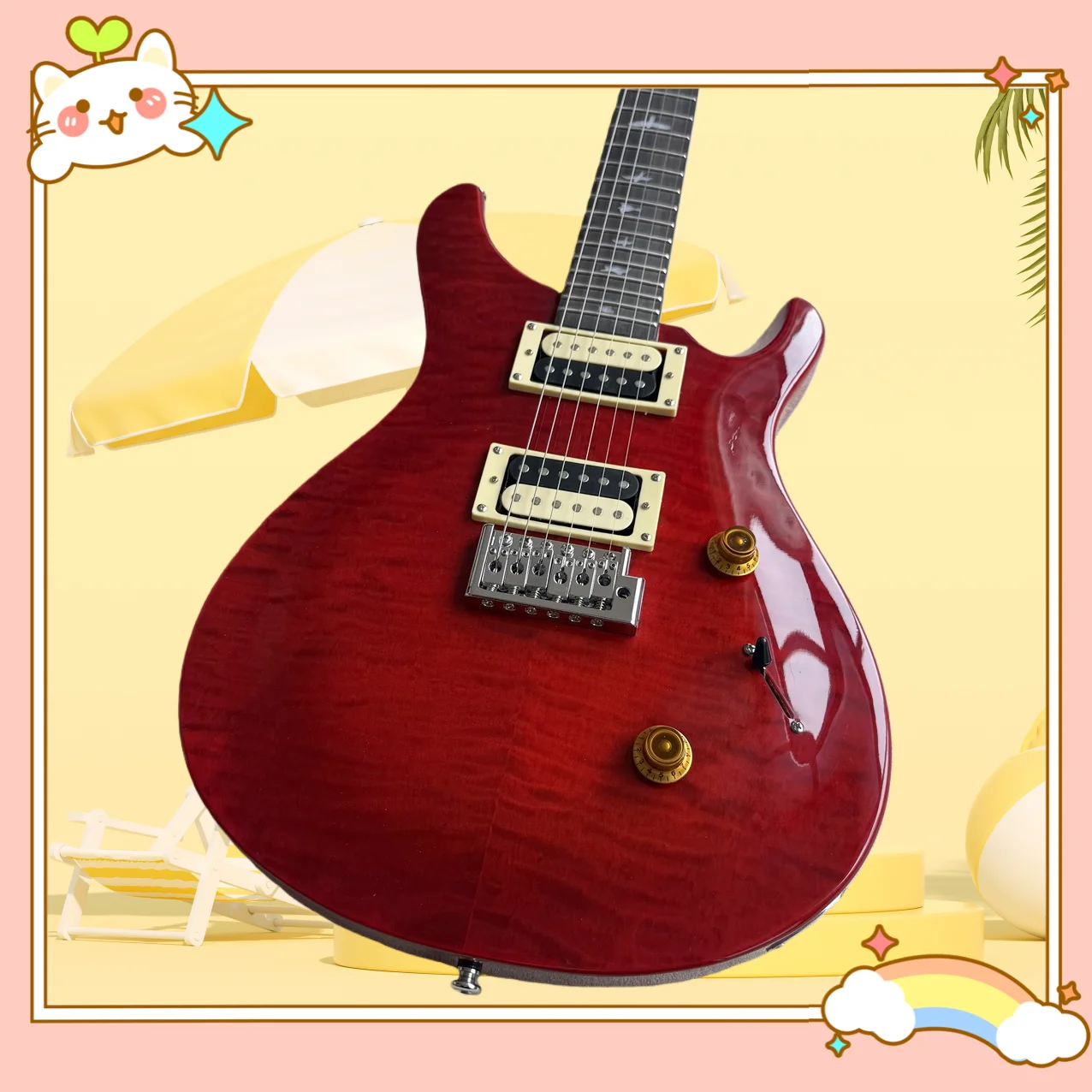 

Custom PR-S Maple Electric Guitar Valentine Gift Factory Direct Sale