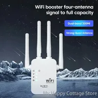 300M Wireless WiFi Repeater WiFi Extender Long Range Wireless WIFI Signal Booster Wireless Network Internet Repeater EU