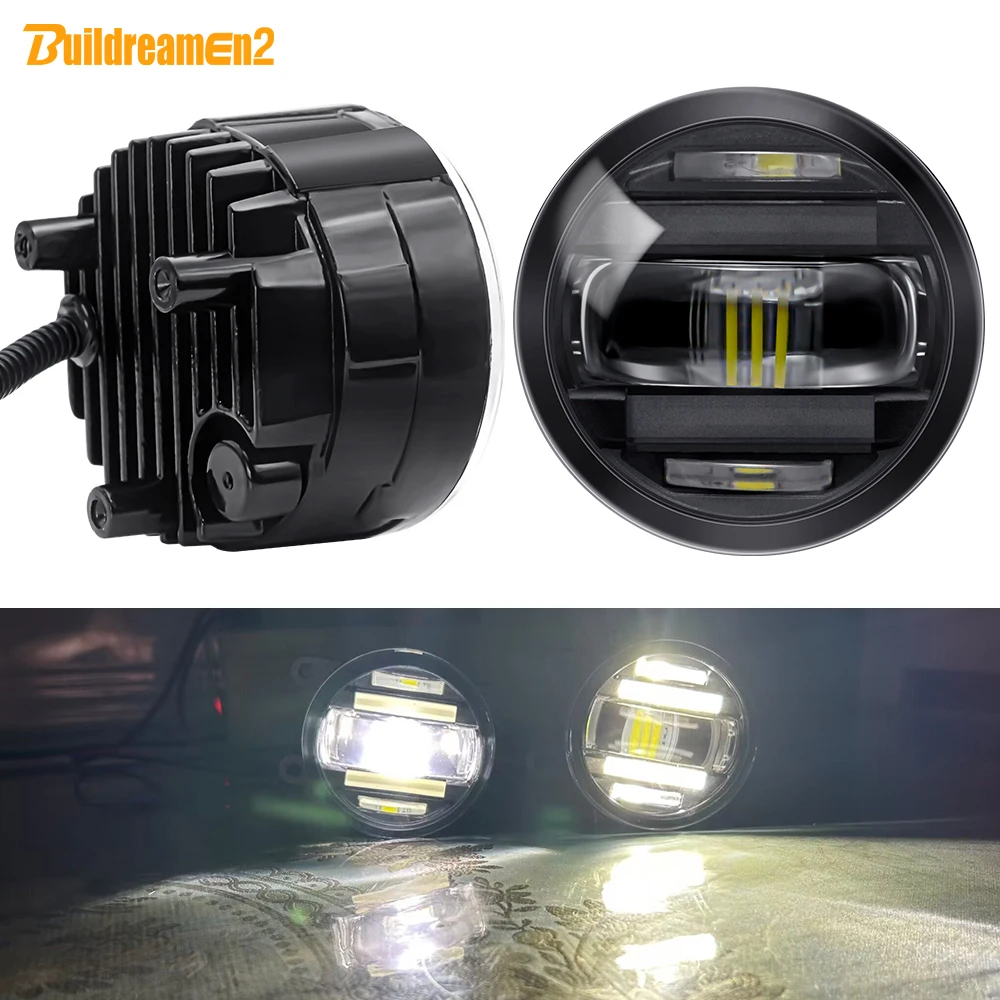 

2IN1 Car Fog Light Assembly LED Daytime Running Light DRL 36W 3600LM 12V For Nissan X-Trail Patrol Tiida Juke Cube NV200